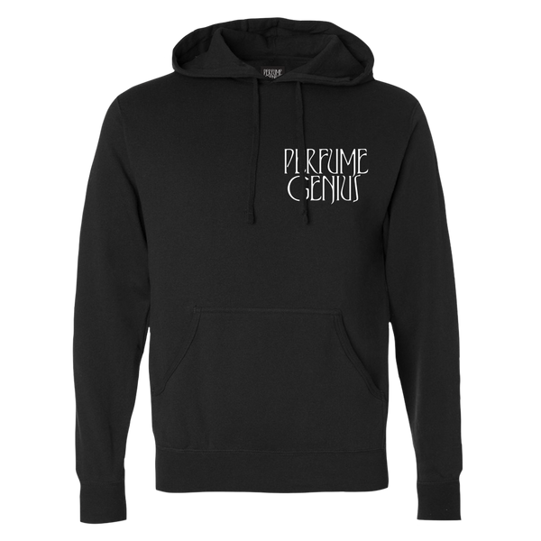 Perfume Genius 'Logo' Embroidered Hoodie, Black